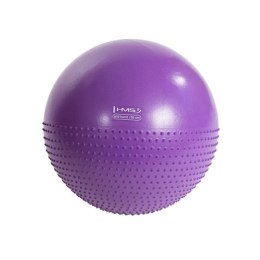 YB03 NEW Piłka gimnastyczna masująca 55 cm HMS fioletowa fitness