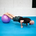 YB03 NEW Piłka gimnastyczna masująca 55 cm HMS fioletowa fitness
