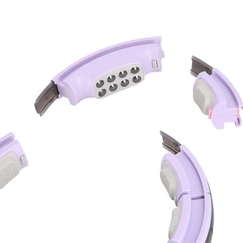 HHM13 HULA HOP VIOLET Z MAGNESAMI I OBCIĄŻNIKIEM + LICZNIK HMS HHM13 HULA HOP VIOLET Z MAGNESAMI I OBCIĄŻNIKIEM + LICZNIK HMS