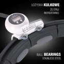 HHM15 BLACK – Hula Hop z Magnesem i Licznikiem HMS