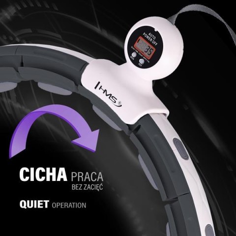 HHM15 BLACK – Hula Hop z Magnesem i Licznikiem HMS HHM15 BLACK – Hula Hop z Magnesem i Licznikiem HMS