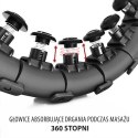 HHW01 BLACK – Hula Hop z Wypustkami i Obciążnikiem HMS