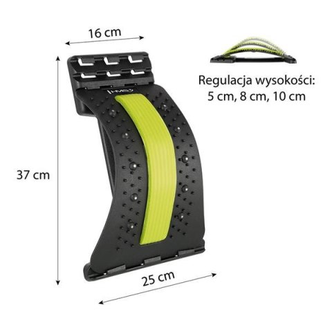 PRP02 GREEN PRZYRZĄD DO ROZCIĄGANIA PLECÓW Z MAGNESAMI HMS PRP02 GREEN PRZYRZĄD DO ROZCIĄGANIA PLECÓW Z MAGNESAMI HMS