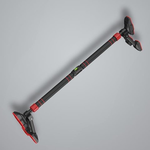 DDG03 drążek rozporowy 96–130cm z kółkami gimnastycznymi HMS premium