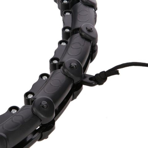 ZESTAW HULA HOP HHW02 BLACK Z WYPUSTKAMI I OBCIĄŻNIKIEM HMS + PAS BR163 RED ZESTAW HULA HOP HHW02 BLACK Z WYPUSTKAMI I OBCIĄŻNIKIEM HMS + PAS BR163 RED