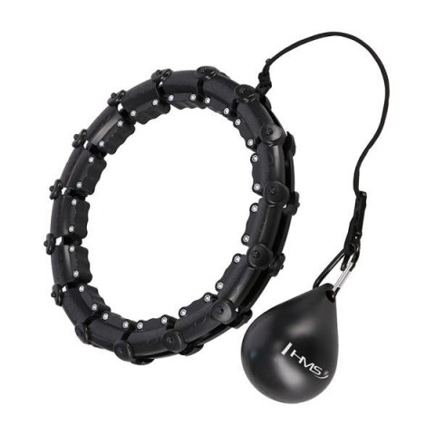 ZESTAW HULA HOP HHW02 BLACK Z WYPUSTKAMI I OBCIĄŻNIKIEM HMS + PAS BR163 RED ZESTAW HULA HOP HHW02 BLACK Z WYPUSTKAMI I OBCIĄŻNIKIEM HMS + PAS BR163 RED