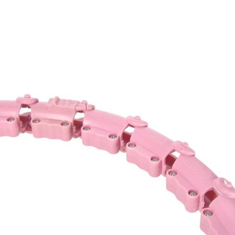 ZESTAW HULA HOP HHW11 LIGHT PINK Z WYPUSTKAMI I OBCIĄŻNIKIEM + PAS BR163 BLACK PLUS SIZE HMS ZESTAW HULA HOP HHW11 LIGHT PINK Z WYPUSTKAMI I OBCIĄŻNIKIEM + PAS BR163 BLACK PLUS SIZE HMS