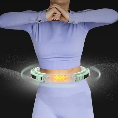 ZESTAW HULA HOP MAGNETYCZNY GREEN HHM13 Z LICZNIKIEM HMS + PAS WYSZCZUPLAJĄCY BR163 RED ZESTAW HULA HOP MAGNETYCZNY GREEN HHM13 Z LICZNIKIEM HMS + PAS WYSZCZUPLAJĄCY BR163 RED