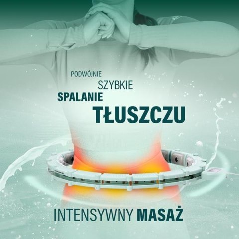 ZESTAW HULA HOP MAGNETYCZNY GREEN HHM14 Z LICZNIKIEM HMS + PAS WYSZCZUPLAJĄCY BR163 BLACK ZESTAW HULA HOP MAGNETYCZNY GREEN HHM14 Z LICZNIKIEM HMS + PAS WYSZCZUPLAJĄCY BR163 BLACK