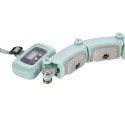 ZESTAW HULA HOP MAGNETYCZNY GREEN HHM14 Z LICZNIKIEM HMS + PAS WYSZCZUPLAJĄCY BR163 BLACK