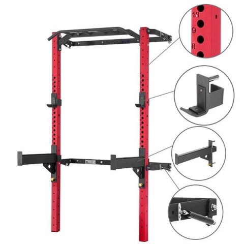 Klt22 Wielofunkcyjna Klatka Treningowa Składana Red Hms