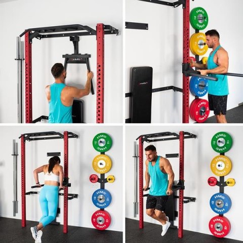 Klt22 Wielofunkcyjna Klatka Treningowa Składana Red Hms