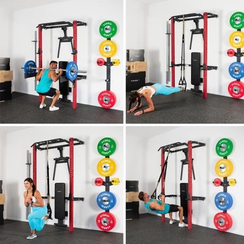 Klt22 Wielofunkcyjna Klatka Treningowa Składana Red Hms