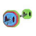 SBP20 Sztanga fitness 20 kg HMS chromowana z gumowanymi talerzami