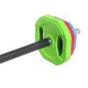 SBP20 Sztanga fitness 20 kg HMS chromowana z gumowanymi talerzami