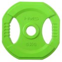 SBP20 Sztanga fitness 20 kg HMS chromowana z gumowanymi talerzami