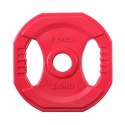 SBP20 Sztanga fitness 20 kg HMS chromowana z gumowanymi talerzami