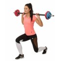 SBP20 Sztanga fitness 20 kg HMS chromowana z gumowanymi talerzami