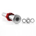 GOL160 Łamany gryf olimpijski 8,3 kg HMS Premium chromowany + zaciski