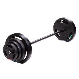 GSP40 Sztanga z talerzami Kompozyt 42 kg HMS Czarny – Domowa siłownia