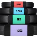 GSP40 Sztanga z talerzami Kompozyt 42 kg HMS Czarny – Domowa siłownia