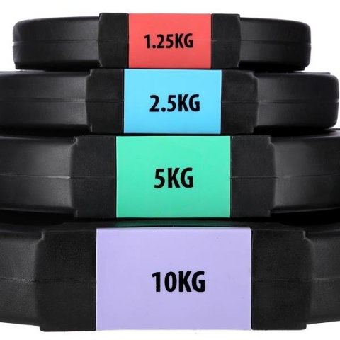 GSPO40 Sztanga z talerzami 42 kg ONE FITNESS Czarny – Domowa siłownia GSPO40 Sztanga z talerzami 42 kg ONE FITNESS Czarny – Domowa siłownia