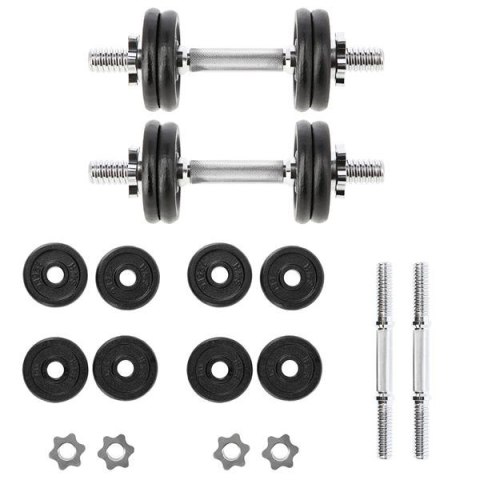 SG02 Hantle żeliwne regulowane 2×7 kg HMS SG02 Hantle żeliwne regulowane 2×7 kg HMS