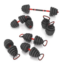 SGN130 PRO SET 6w1 Zestaw ciężarów 30 kg HMS