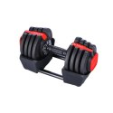 Zestaw Sztangielek SGR18 PRO SET 3W1 41kg Regulowane HMS - Trening w Domu