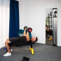 Zestaw Sztangielek SGR18 PRO SET 3W1 41kg Regulowane HMS - Trening w Domu