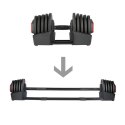 SGR40 PRO SET 2W1 - Regulowane Sztangielki Zestaw 43,5 KG HMS