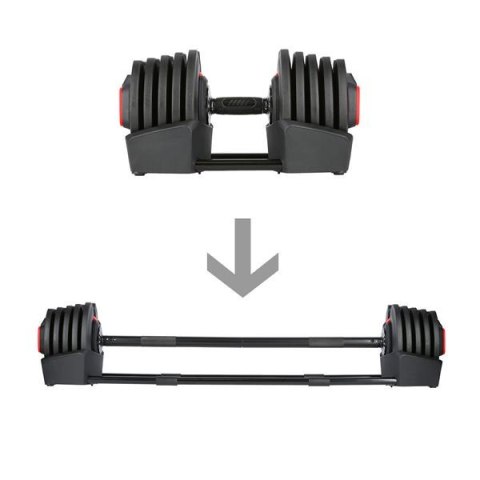 SGR40 PRO SET 2W1 - Regulowane Sztangielki Zestaw 43,5 KG HMS SGR40 PRO SET 2W1 - Regulowane Sztangielki Zestaw 43,5 KG HMS