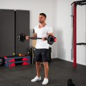 SGR40 PRO SET 2W1 - Regulowane Sztangielki Zestaw 43,5 KG HMS