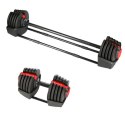 SGR40 PRO SET 2W1 - Regulowane Sztangielki Zestaw 43,5 KG HMS