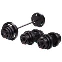 SGSP60 Zestaw sztanga + sztangielki kompozytowe 62 kg HMS