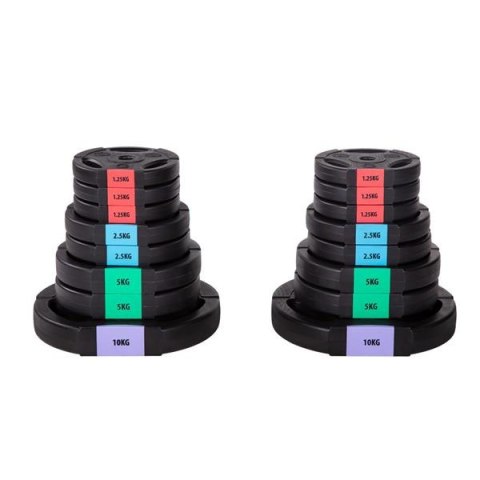SGSP60 Zestaw sztanga + sztangielki kompozytowe 62 kg HMS SGSP60 Zestaw sztanga + sztangielki kompozytowe 62 kg HMS