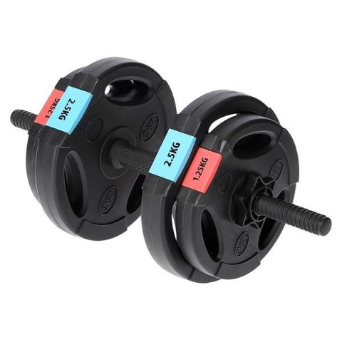 SGSP60 Zestaw sztanga + sztangielki kompozytowe 62 kg HMS SGSP60 Zestaw sztanga + sztangielki kompozytowe 62 kg HMS