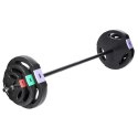 SGSP60 Zestaw sztanga + sztangielki kompozytowe 62 kg HMS