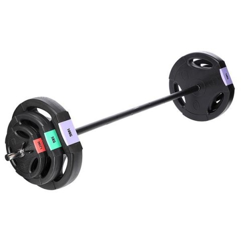 SGSP60 Zestaw sztanga + sztangielki kompozytowe 62 kg HMS SGSP60 Zestaw sztanga + sztangielki kompozytowe 62 kg HMS