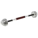 STC21 Sztanga i sztangielki w walizce 2×10 kg HMS chromowane