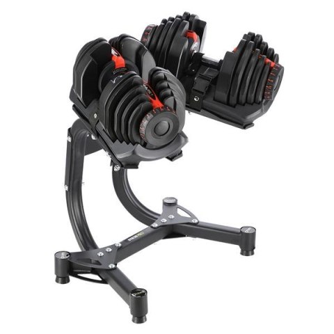 SR80+STR10 Zestaw hantli regulowanych 2×37,4 kg + stojak HMS Premium SR80+STR10 Zestaw hantli regulowanych 2×37,4 kg + stojak HMS Premium