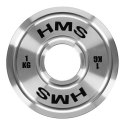 TOS10 Talerz olimpijski stalowy kalibrowany 1 kg HMS srebrny