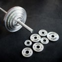 TOS10 Talerz olimpijski stalowy kalibrowany 1 kg HMS srebrny