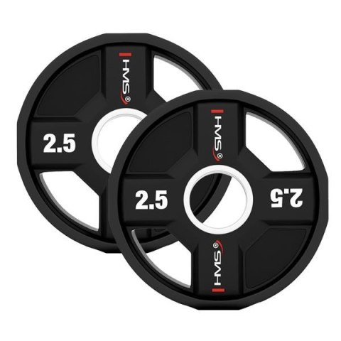 TPC SET ZESTAW TALERZY OLIMPIJSKICH POLIURETANOWYCH 2 x 2.5 - 25 KG CPU (155 KG) HMS TPC SET ZESTAW TALERZY OLIMPIJSKICH POLIURETANOWYCH 2 x 2.5 - 25 KG CPU (155 KG) HMS