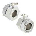 ZG1600 Zaciski olimpijskie 2 sztuki HMS stal polerowana 50 mm
