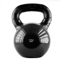 KNV24 Kettlebell 24 kg HMS żeliwny winylowy czarny trening siłowy