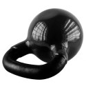 KNV24 Kettlebell 24 kg HMS żeliwny winylowy czarny trening siłowy