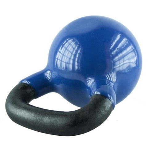 KNV28 BLUE KETTLEBELL ŻELIWNY POKRYTY WINYLEM HMS KNV28 BLUE KETTLEBELL ŻELIWNY POKRYTY WINYLEM HMS