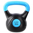 KPC10 Kettlebell kompozytowy 10 kg HMS czarno-czerwony fitness
