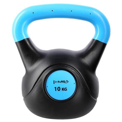 KPC10 Kettlebell kompozytowy 10 kg HMS czarno-czerwony fitness KPC10 Kettlebell kompozytowy 10 kg HMS czarno-czerwony fitness